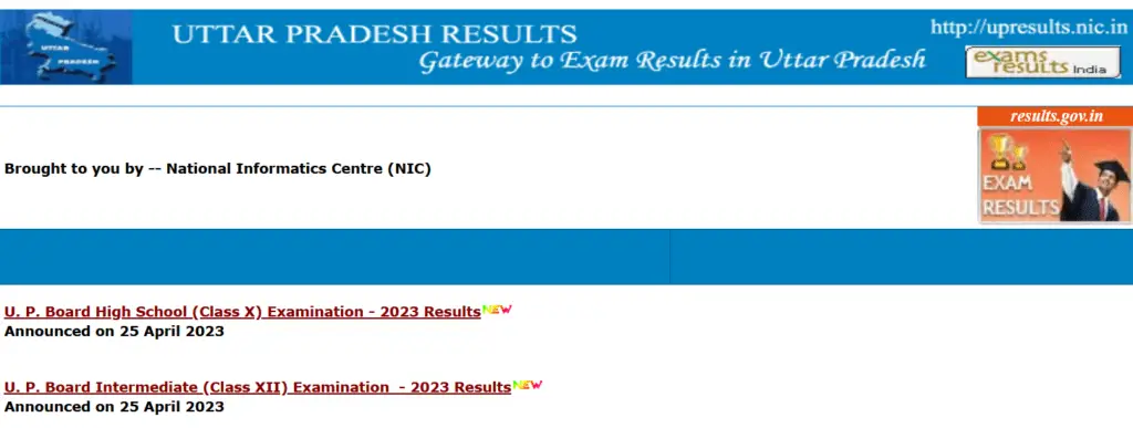 UP Board Result 2024