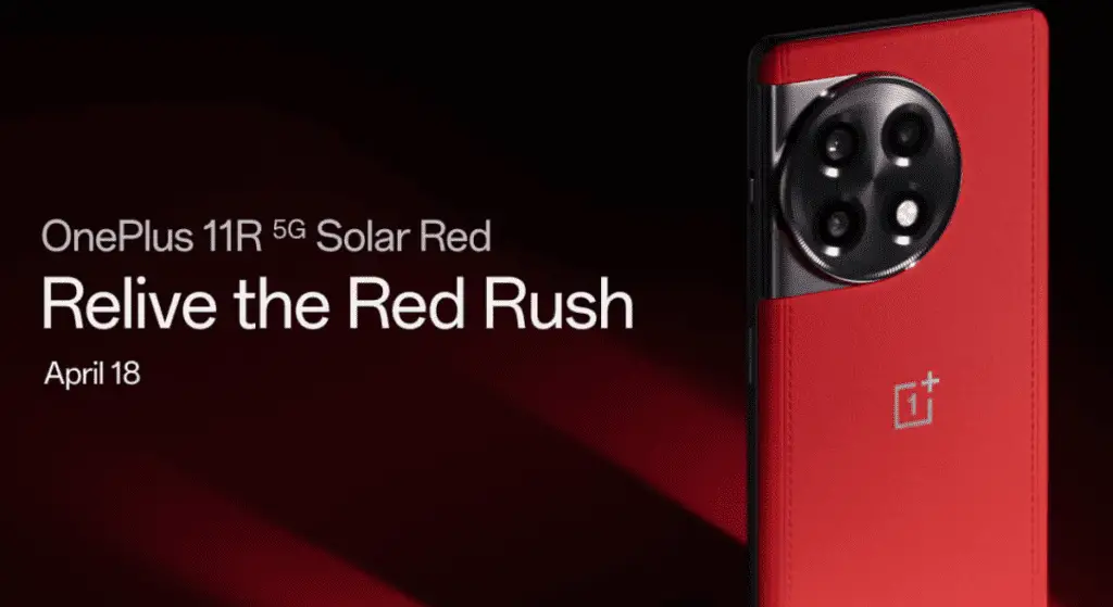 OnePlus 11R Solar Red